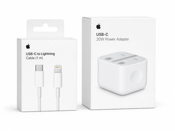 20W  Power Adaptor With USB-C to Lightning Cable
