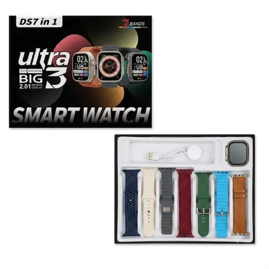 Ultra 3 Smart Watch 7 in 1