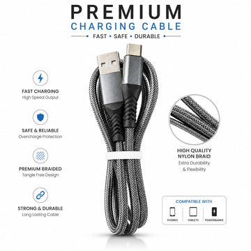 Premium Charging Cable C-Type